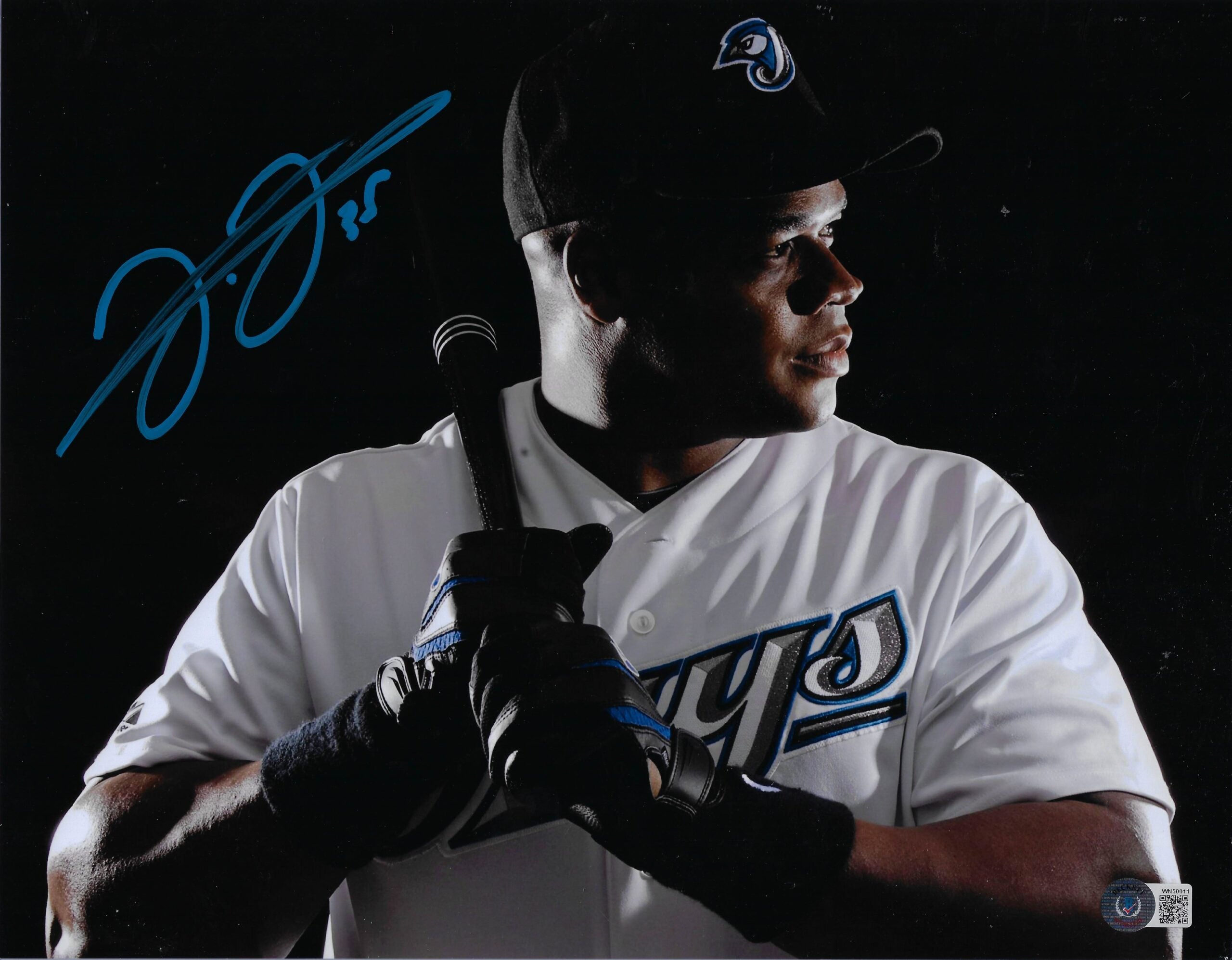 Frank Thomas Blue Jays 500 HR 16x20 Autographed Photo