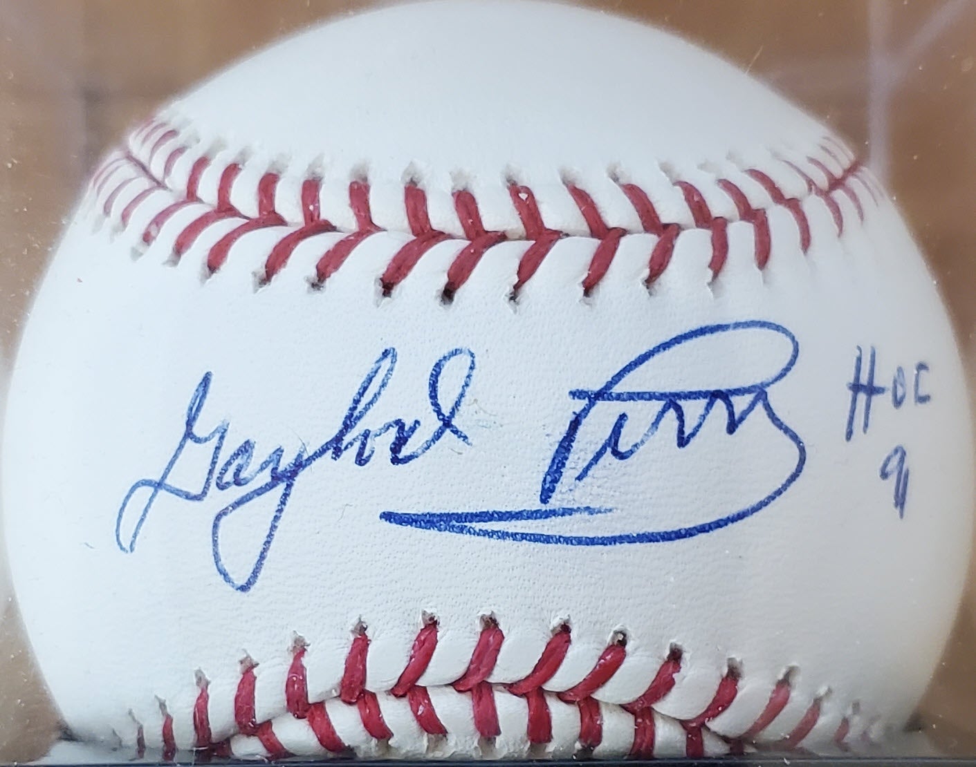 Gaylord Perry Autographed Baseball OMLB