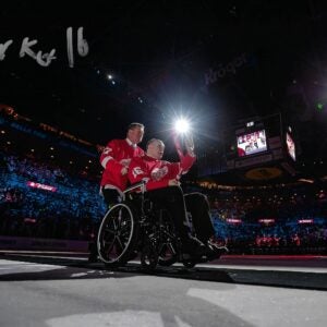 Vladimir Konstantinov Autographed 16x20 Photo w FAREWELL TO THE JOE