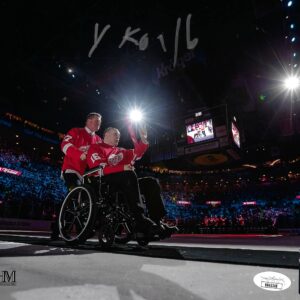 Vladimir Konstantinov Autographed 8x10 Photo w FAREWELL TO THE JOE