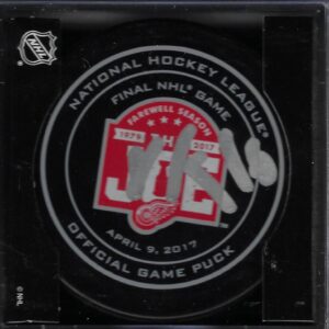 Vladimir Konstantinov Autographed Farewell to the Joe Puck
