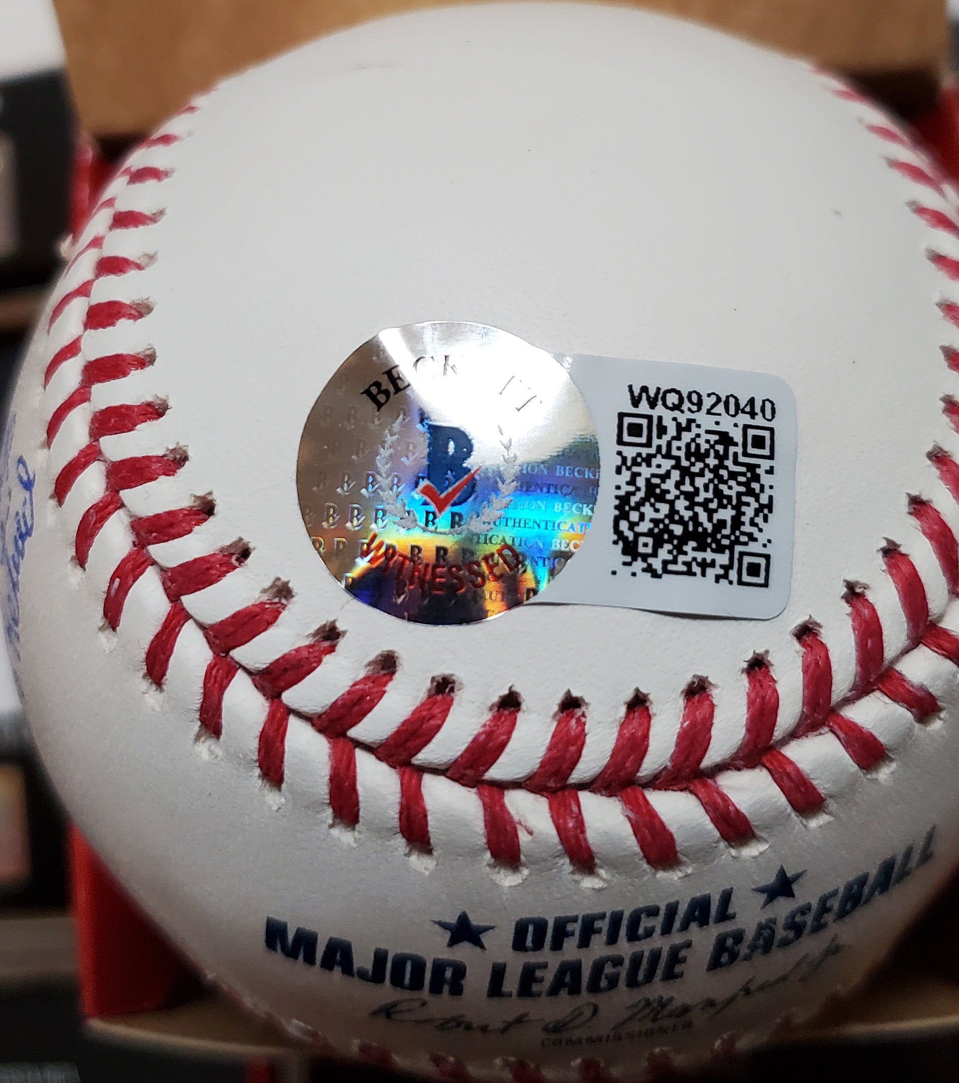 Tony Oliva Autographed HOF Stat Ball v4