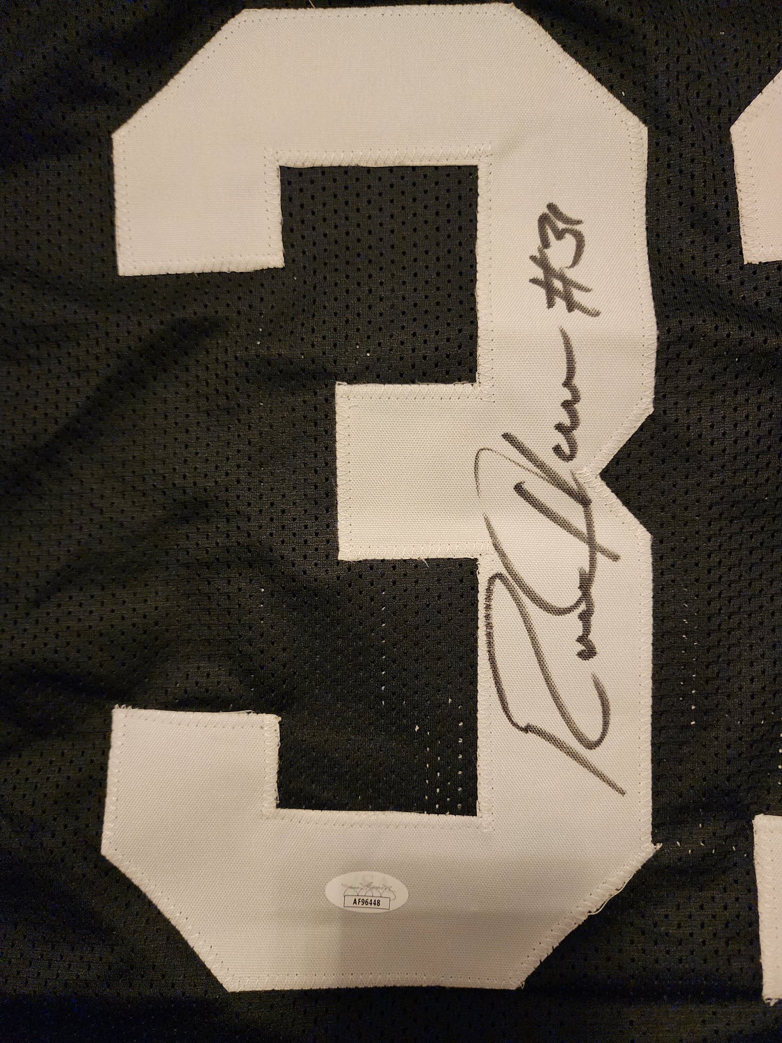 Ronnie Harmon Autographed Custom Iowa Jersey 1