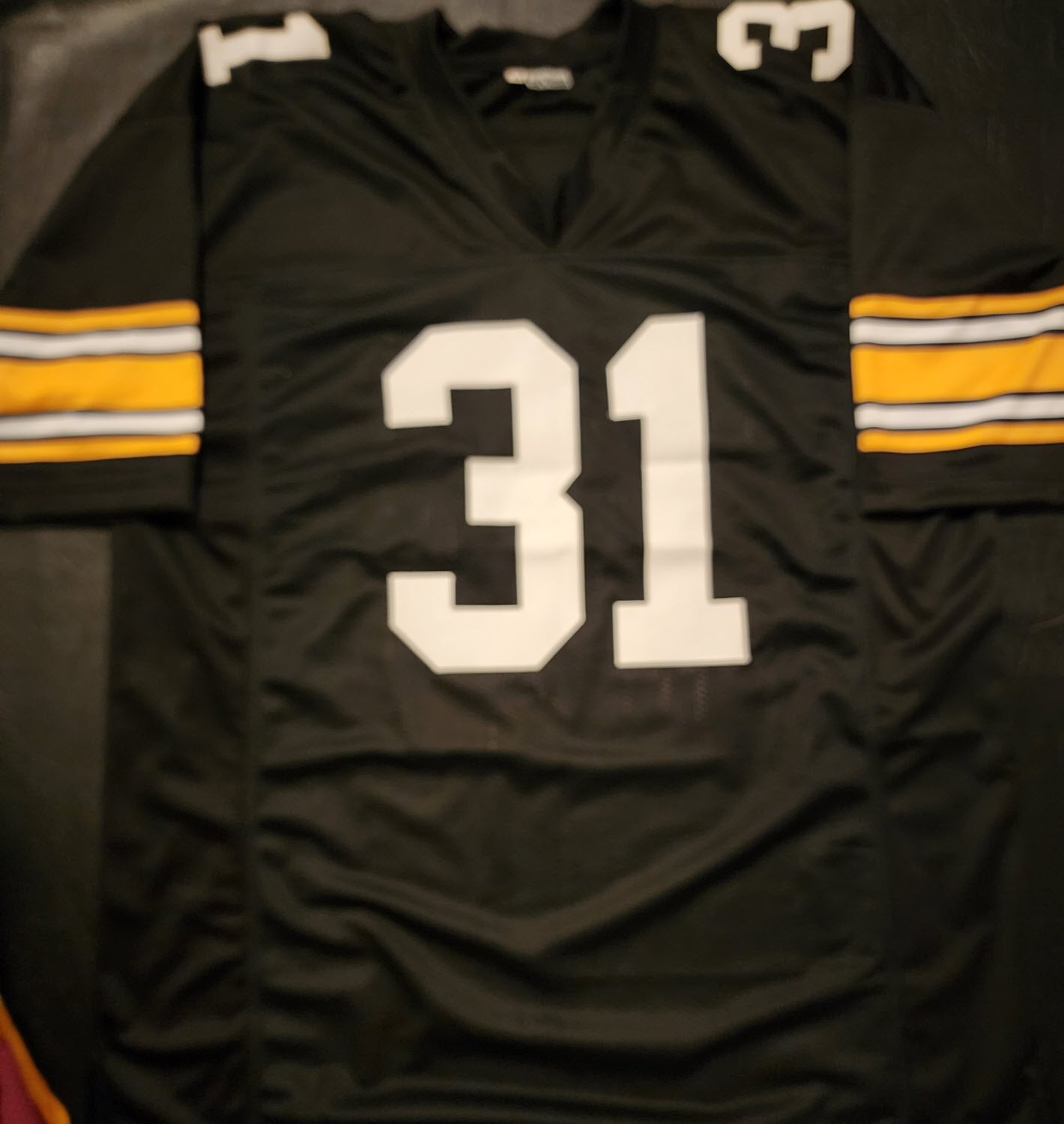 Ronnie Harmon Autographed Custom Iowa Jersey 3