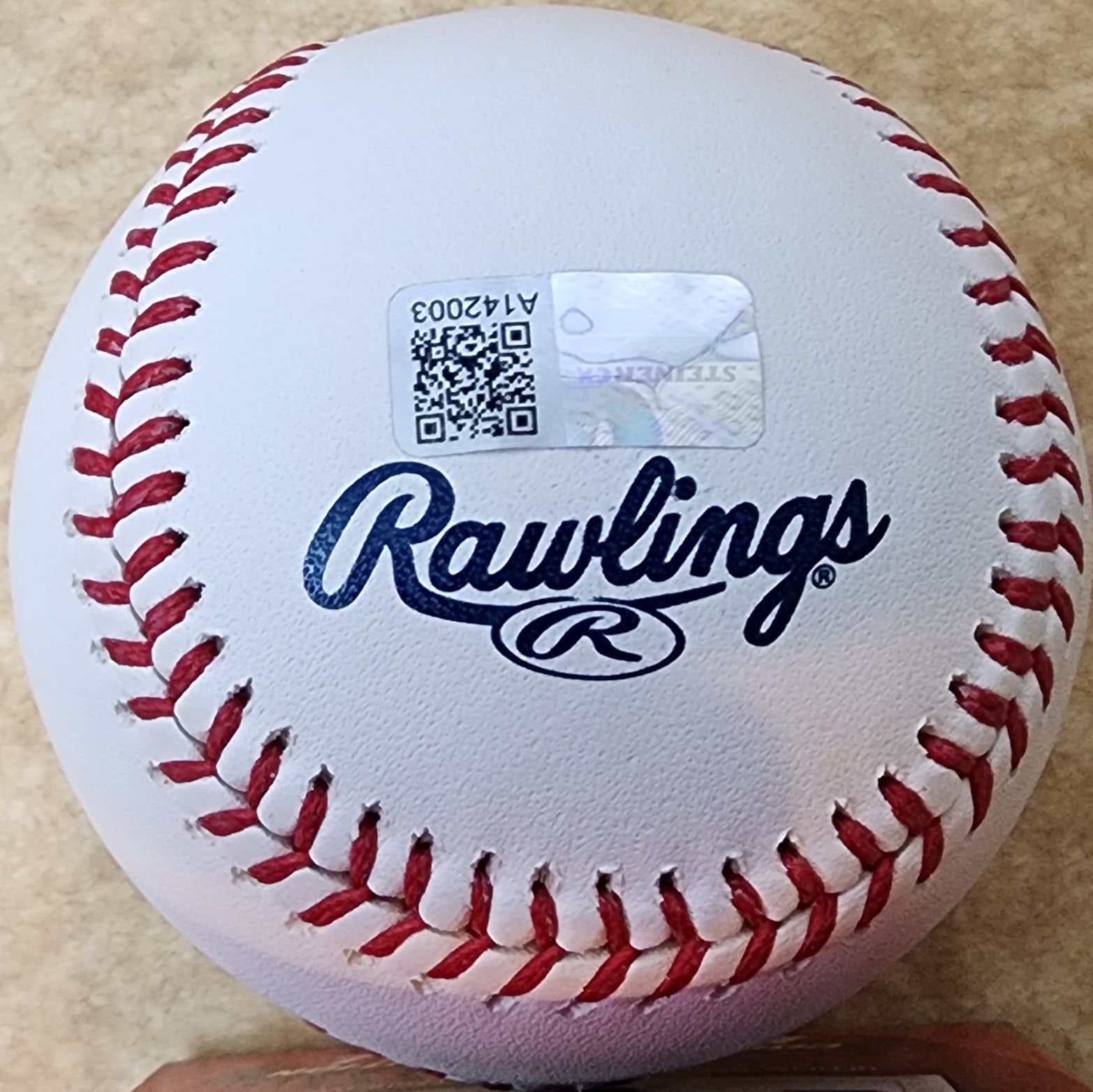 Scott Rolen Autographed HOF Baseball Under Logo v2