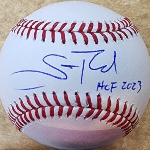 Scott Rolen St Louis Cardinals Autographed and Inscribed HOF 2023 OMLB Ball v1