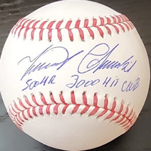 Miguel Cabrera Autographed OMLB 500 HR 3000 Hit Club Baseball v1