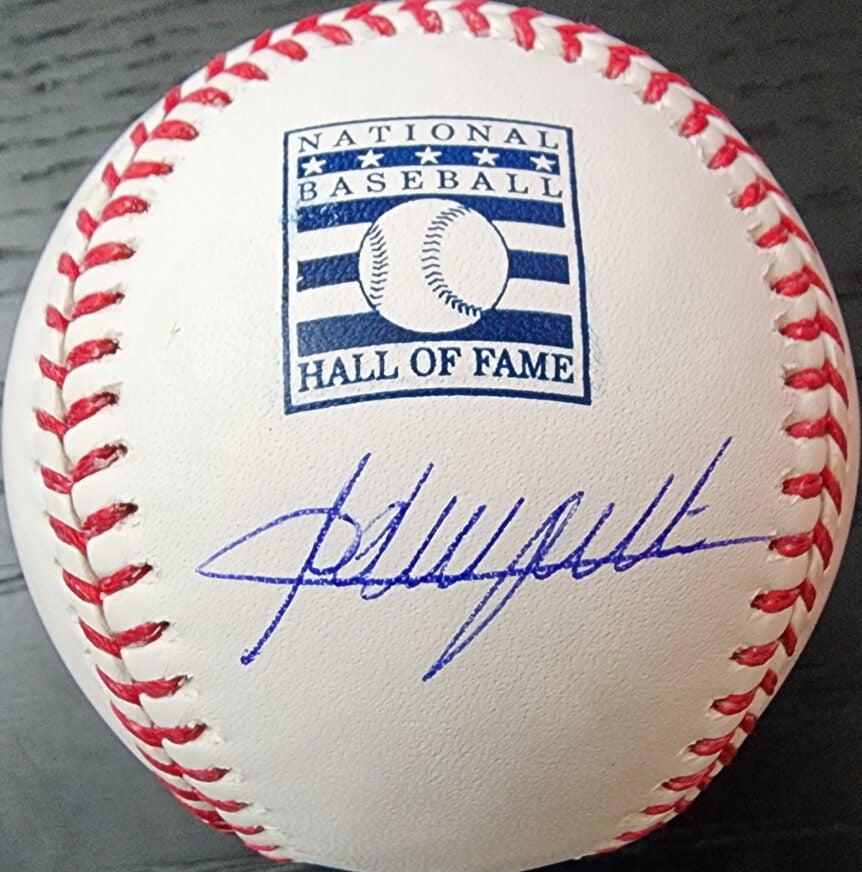 Adrian Beltre Autographed HOF Baseball MLB COA UNDER LOGO v1