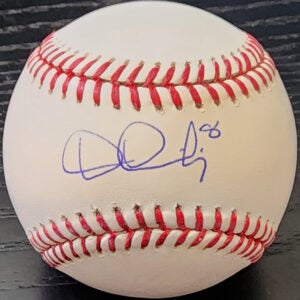 Dylan Dreiling Autographed OMLB Baseball Beckett COA v1