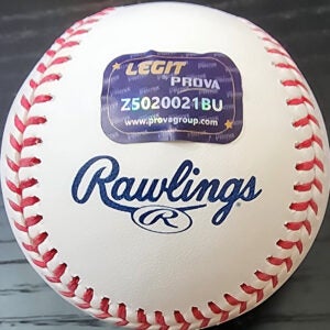 JJ Wetherholt Autographed Rawlings THE LOU Baseball v2