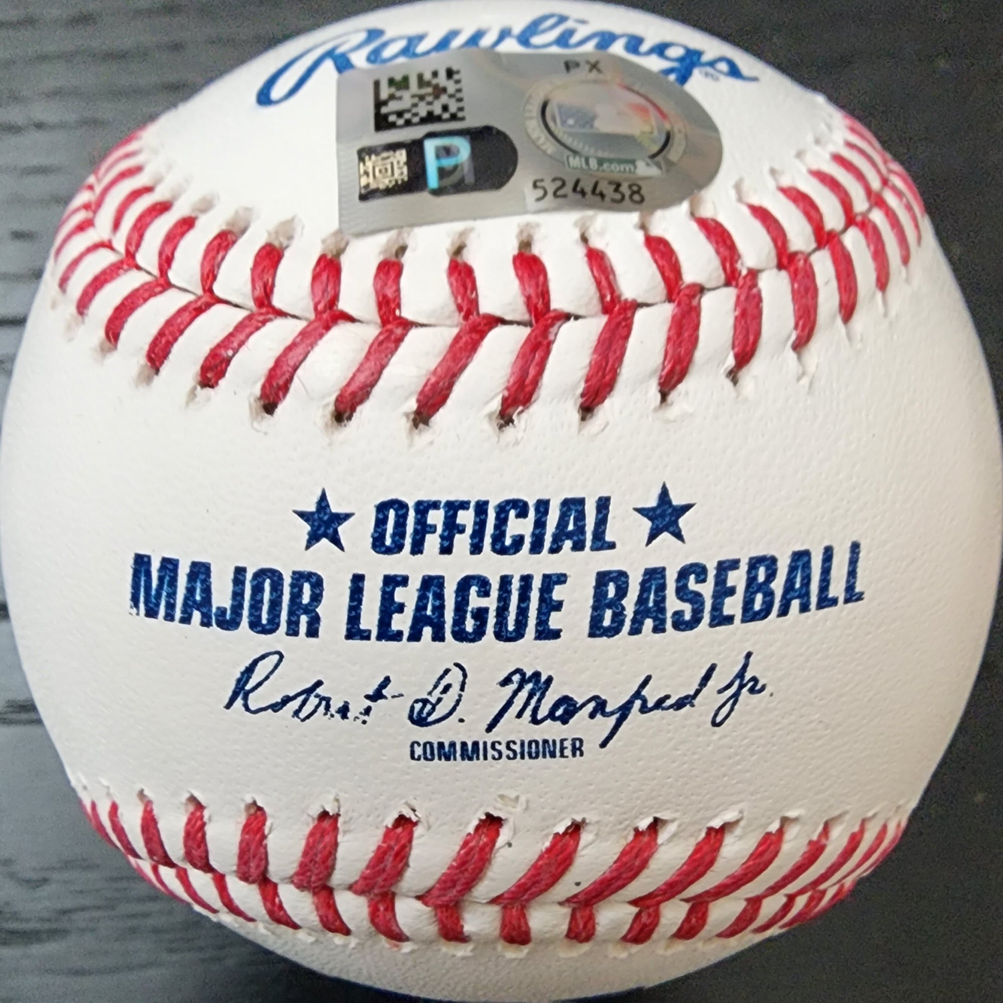 Paul Skenes Autographed Baseball Inscribed 2024 NL ROY v2