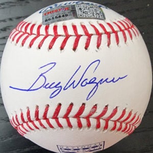 Billy Wagner Autographed Official HOF Baseball SWEET v1