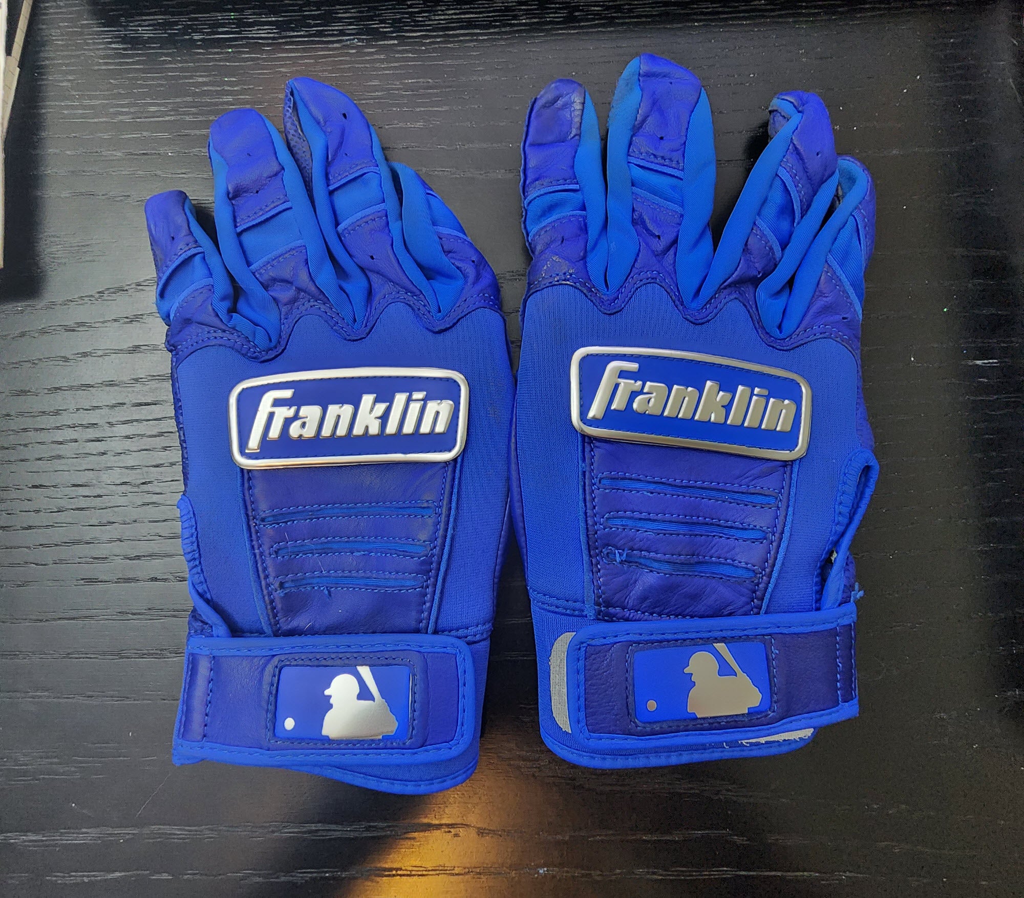 Dylan Dreiling Game Used Batting Gloves 2025 Pair 2 (1)