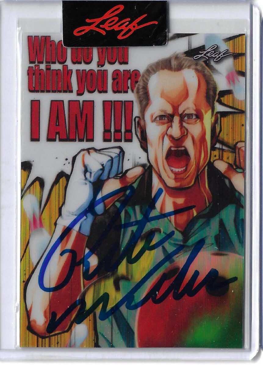 Pete Weber Autographed 2023 Leaf Anime Nation Card x294