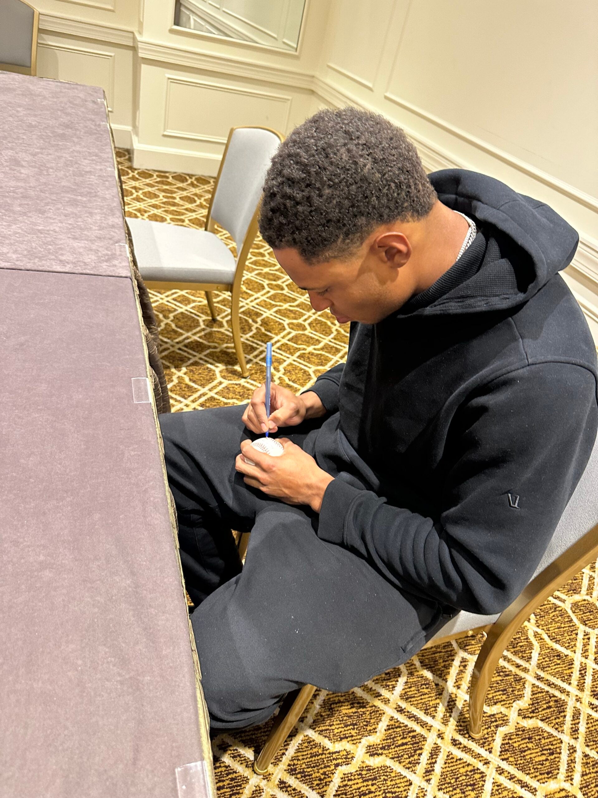 Christian Moore Autographed MLB Debut Ticket Inscribed MLB Debut PSA Slabbed - Image 4