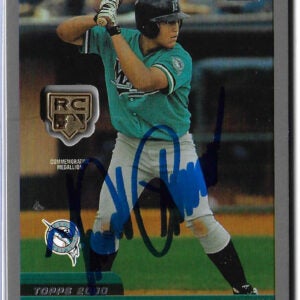 Miguel Cabrera Autographed 2020 Topps RC Rookie Card Retrospective Logo Medallions Card RCR-MC