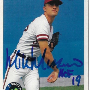 Mike Mussina Autographed 1992 Classic Draft Picks 95 ROOKIE Card