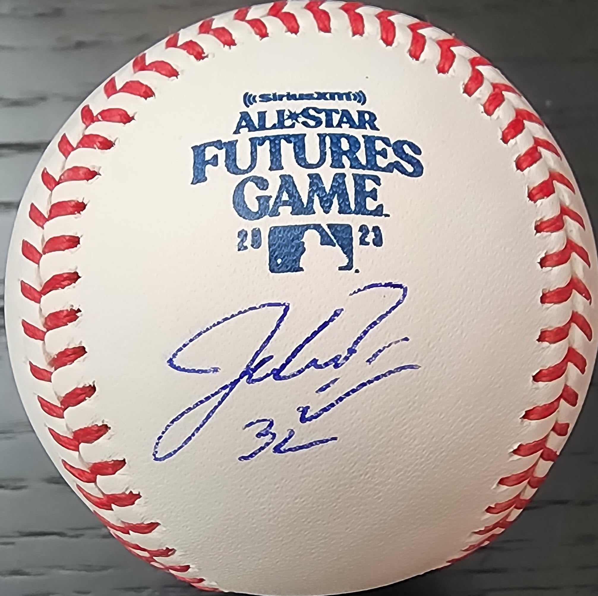 Jacob Misiorowski Autographed 2023 Futures Game Baseball v1