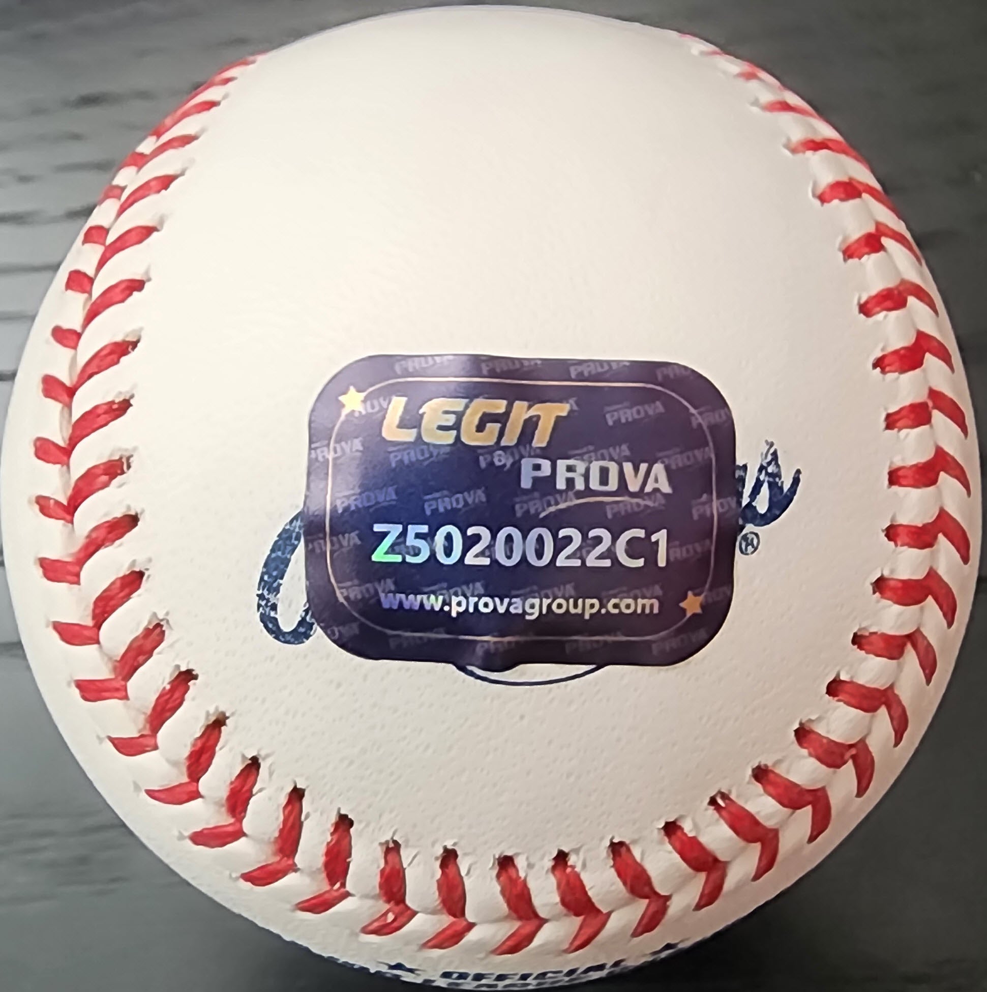 Jacob Misiorowski Autographed 2023 Futures Game Baseball v3