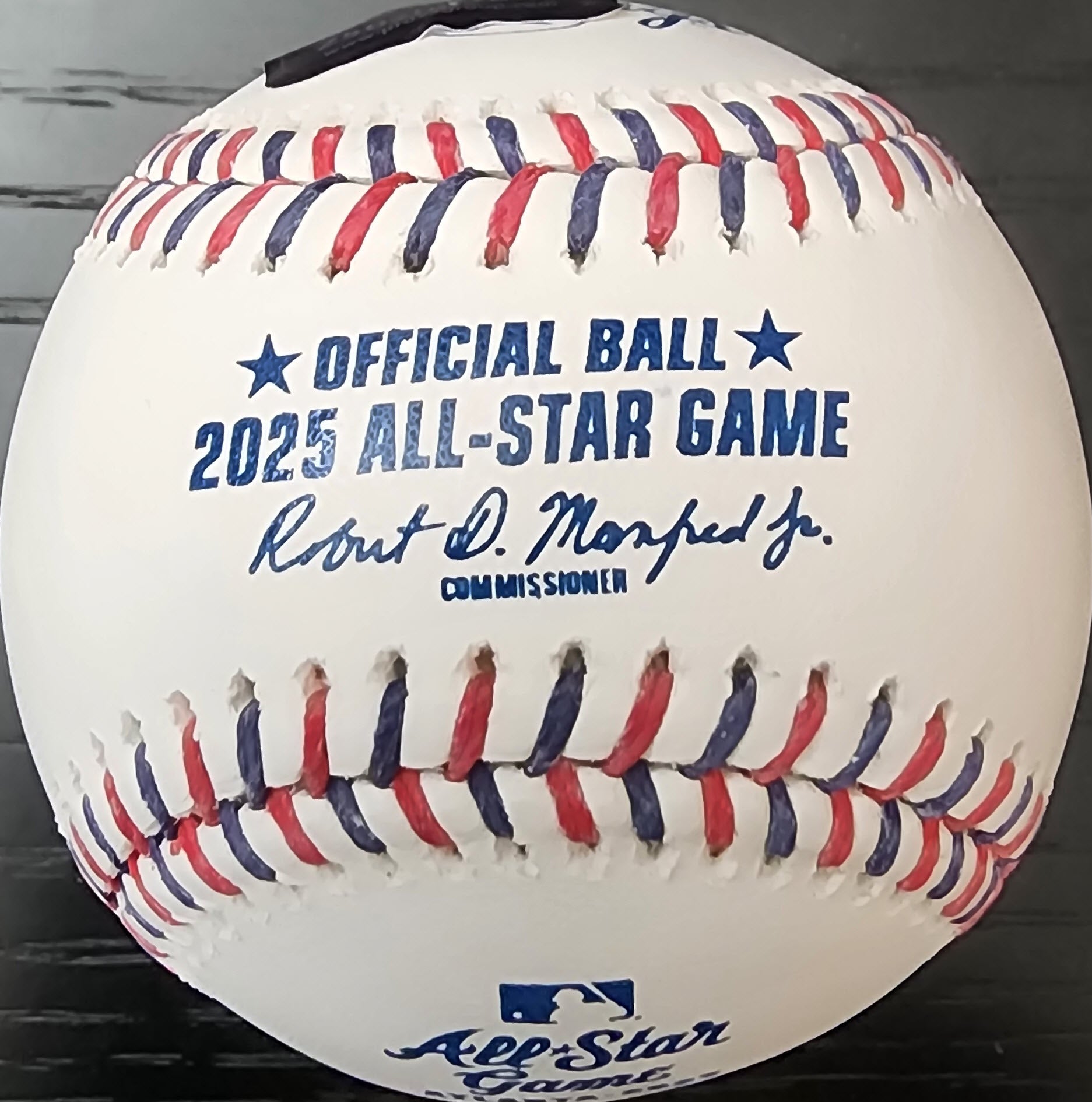 Jacob Misiorowski Autographed 2025 All-Star Game Baseball Inscribed Quickest AS Selection v2