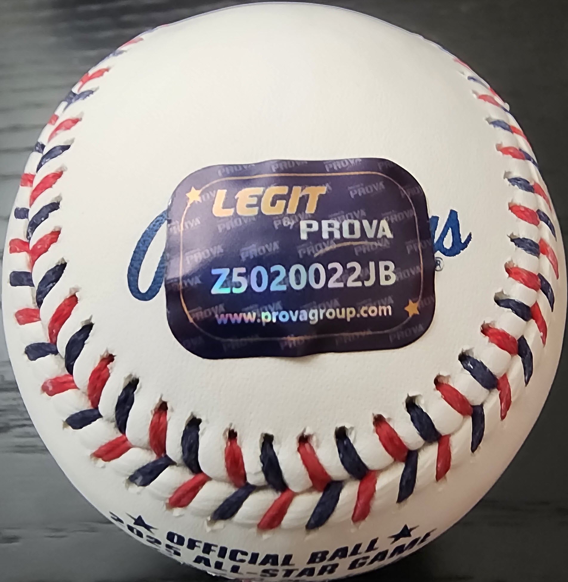 Jacob Misiorowski Autographed 2025 All-Star Game Baseball v3