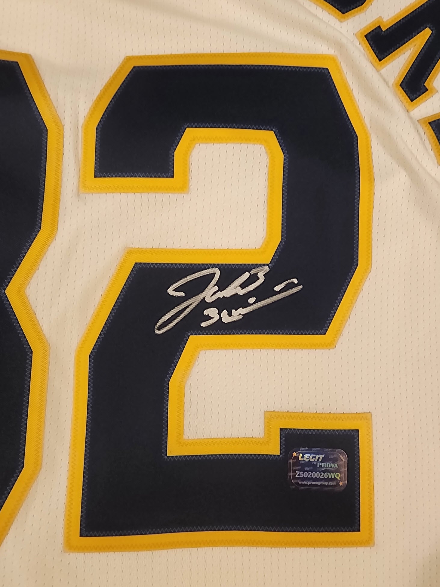 Jacob Misiorowski Autographed Milwaukee Brewers Nike Cream Home Limited Custom Jersey v1