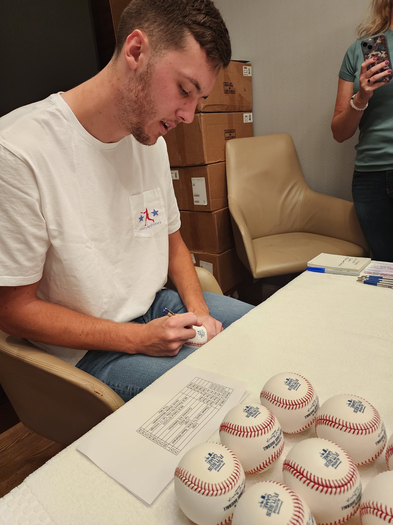 Jacob Misiorowski Private Signing 08012025 2023 Futures v1