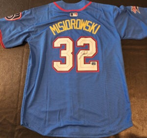 Jacob Misiorowski Autographed Milwaukee 2025 All-Star Replica Jersey v3