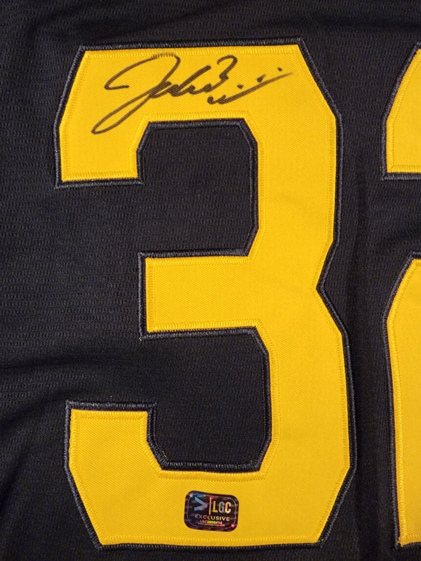 Jacob Misiorowski Autographed Milwaukee Navy Replica Jersey v1