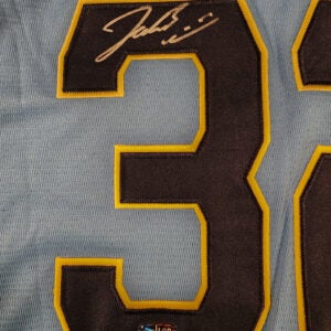 Jacob Misiorowski Autographed Milwaukee Powder Blue Replica Jersey v1