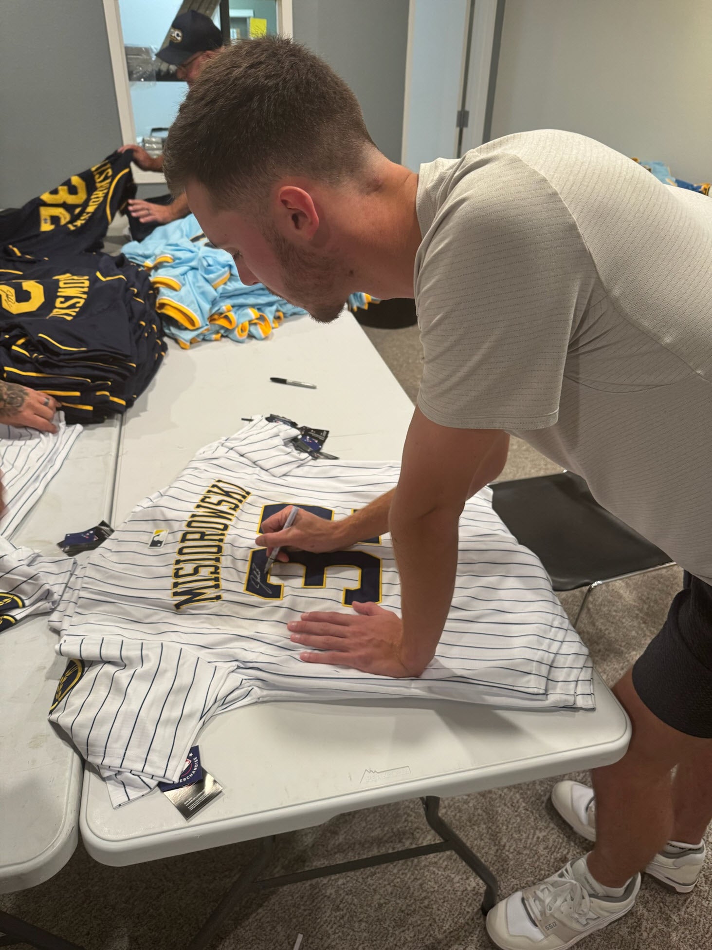 Jacob Misiorowski Signing Jerseys 08252025 v4