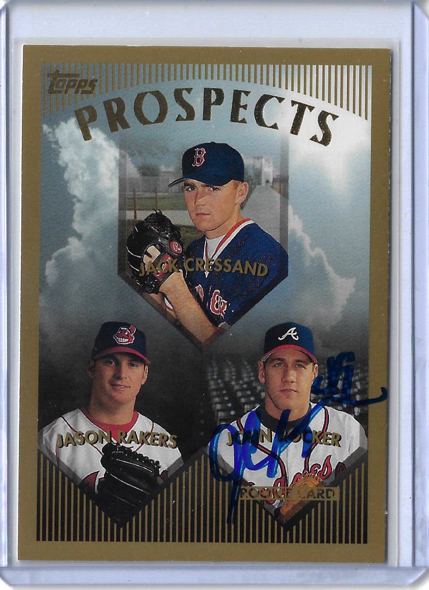 John Rocker Autographed 1999 Topps 429 Rookie Card