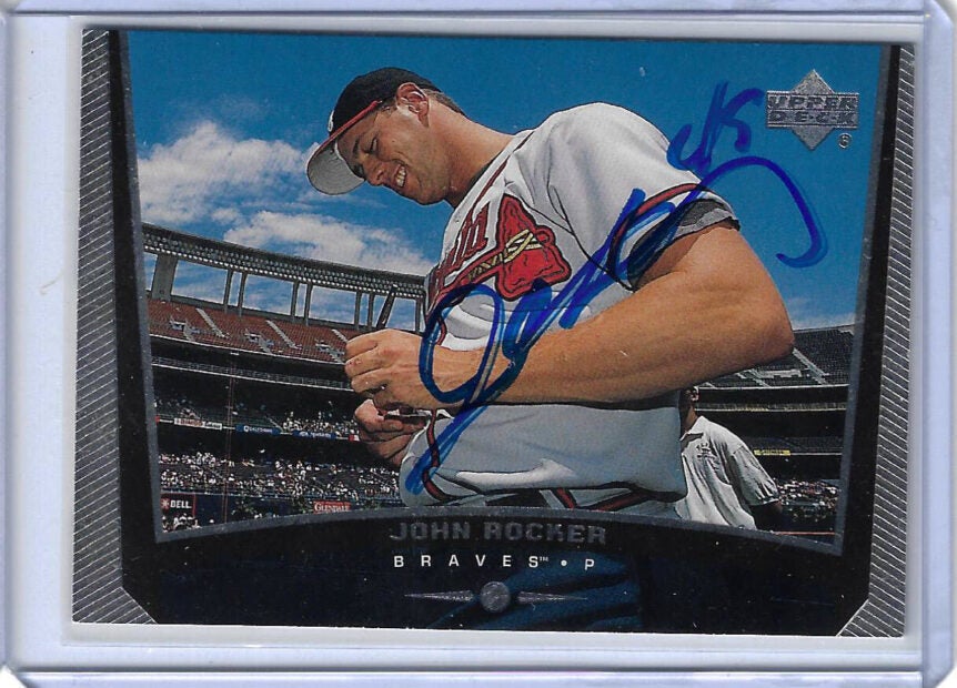 John Rocker Autographed 1999 Upper Deck 312 Rookie Card