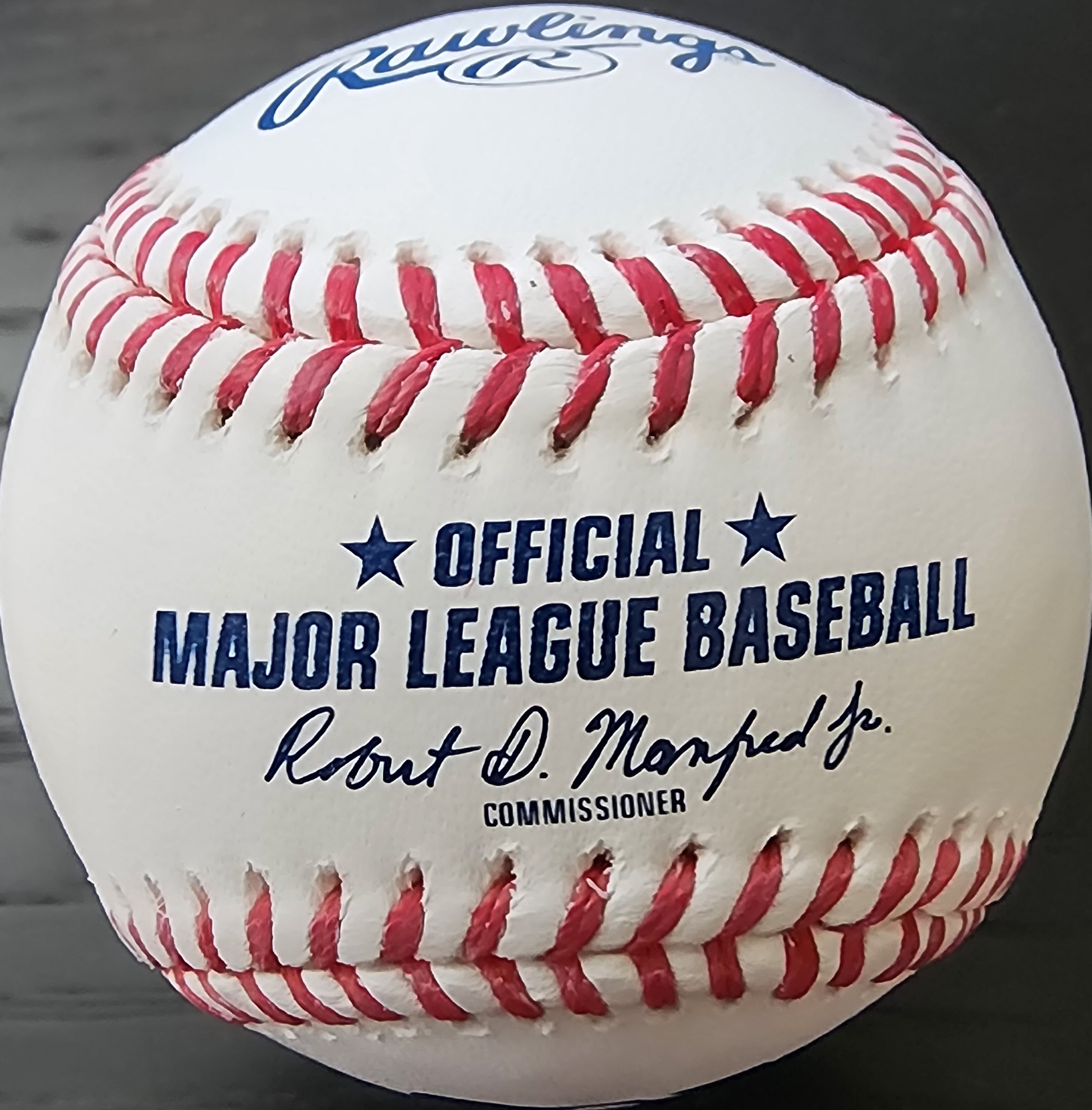 Rafael Palmeiro Autographed OMLB Baseball Inscribed 569 HRs 3020 Hits - Image 3