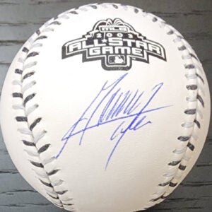 Melvin Mora Autographed 2003 All Star Game Baseball v1