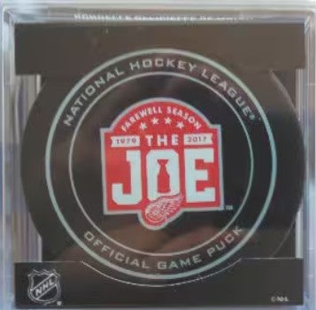 Red Wings Puck JOE