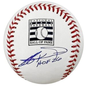 Jeff Kent Autographed HOF Baseball Inscribed HOF26 LOGO
