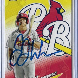 JJ Wetherholt Autographed 2025 Topps Pro Debut Stars of MiLB STAR-12