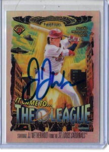 JJ Wetherholt Autographed 2025 Bowman Chrome It Came to the League IT2