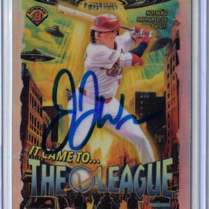 JJ Wetherholt Autographed 2025 Bowman Chrome It Came to the League IT2