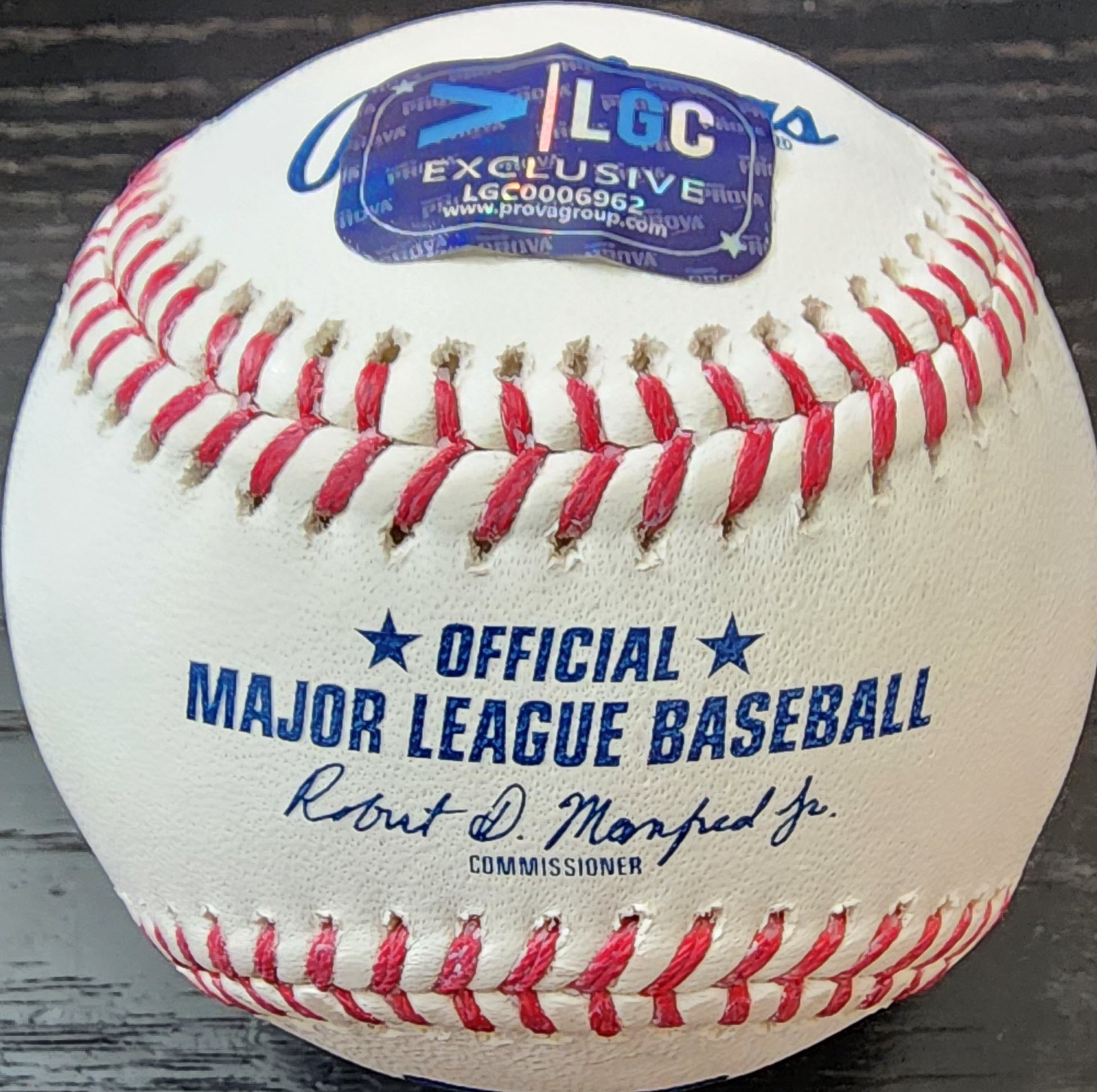 JJ Wetherholt Autographed OMLB Baseball Inscribed Happy Birthday v2