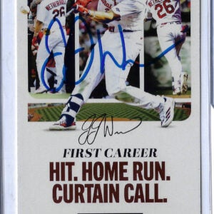 JJ Wetherholt Autographed Souvenir 2026 Opening Day MLB Debut Ticket