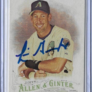 Luis Gonzalez Autographed 2016 Allen and Ginter Card 135