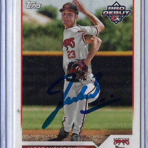 Jacob Misiorowski Autographed 2023 Topps Pro Debut #PD72 Rookie Card RC