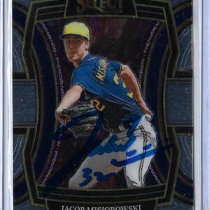 Jacob Misiorowski Autographed 2024 Select Phenomenon 22 Rookie Card
