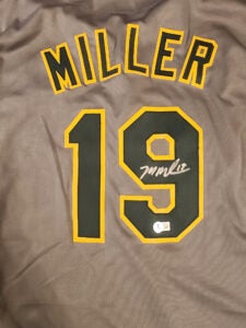 Mason Miller Autographed Custom Sacramento Gray Jersey v2
