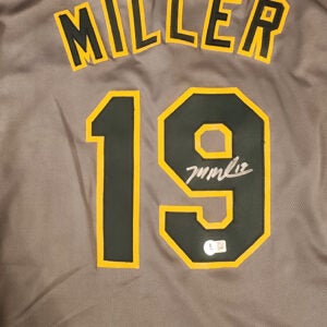 Mason Miller Autographed Custom Sacramento Gray Jersey v2
