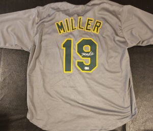Mason Miller Autographed Custom Sacramento Gray Jersey v3
