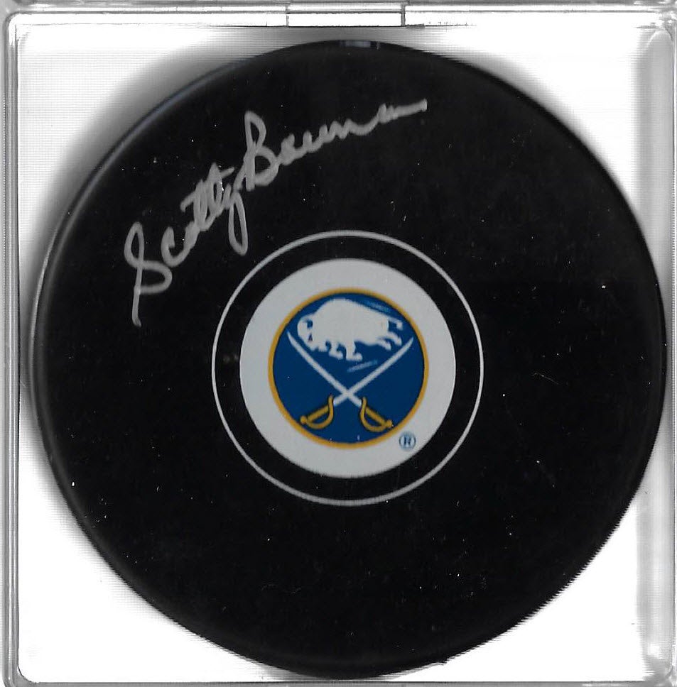 Scotty Bowman Autographed Buffalo Sabres Puck