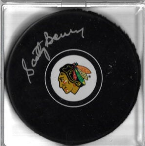 Scotty Bowman Autographed Chicago Blackhawks Puck